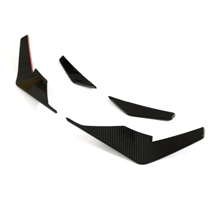 K2 Industries Audi R8 V10 GT / Performance Coupe 4S Gen 2 Facelift Dry Carbon Fiber Front Bumper Canards 2022 - 2023