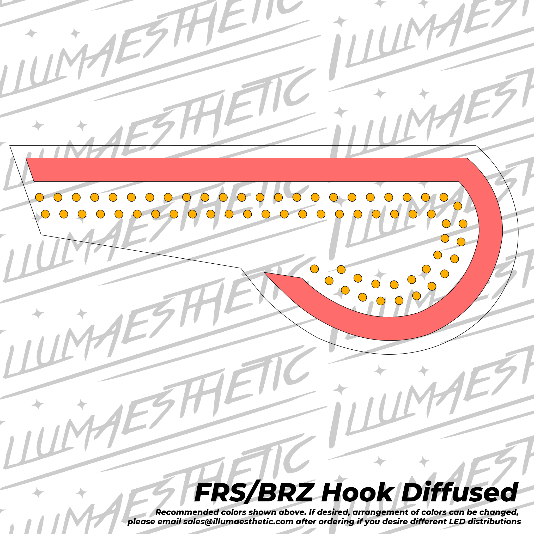 Illumaesthetic Subaru BR-Z & Scion FR-S & Toyota GT-86 (ZN6) - Complete DIY Kit