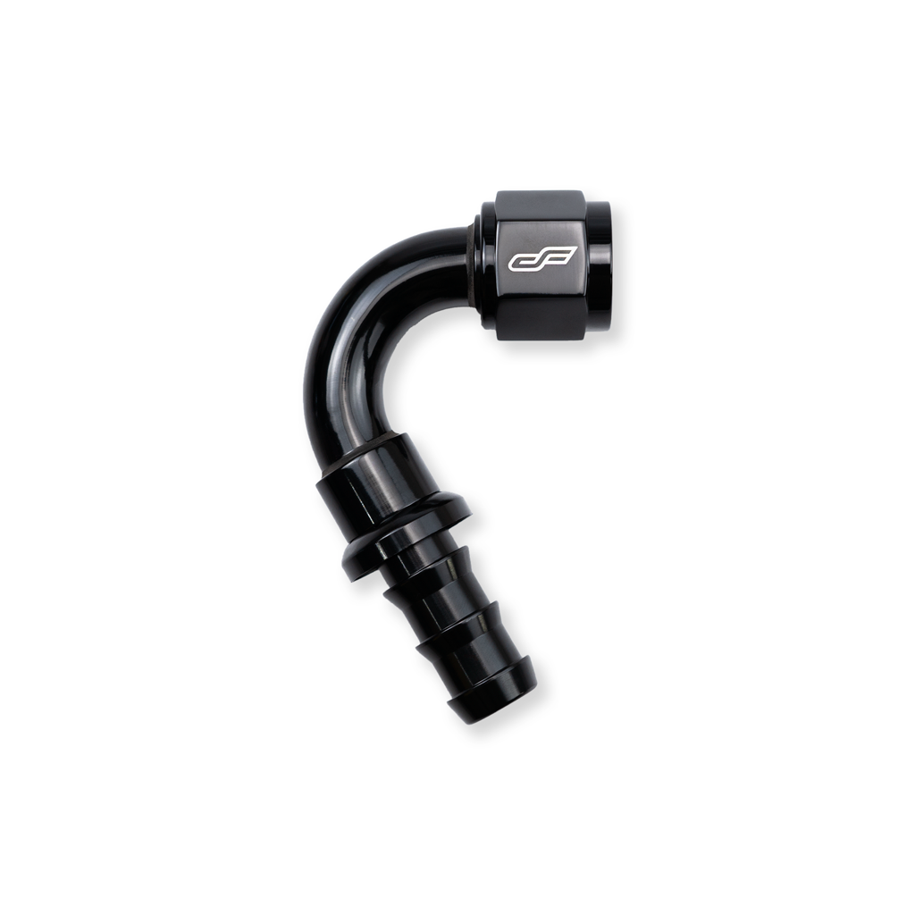 -12 AN 120 Degree Female Push-Loc Fitting