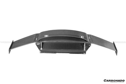 Carbonado 2015-2025 Lamborghini Huracan LP610  LP580  Evo  Tecnica MD Style Carbon Fiber Trunk Spoiler with Base