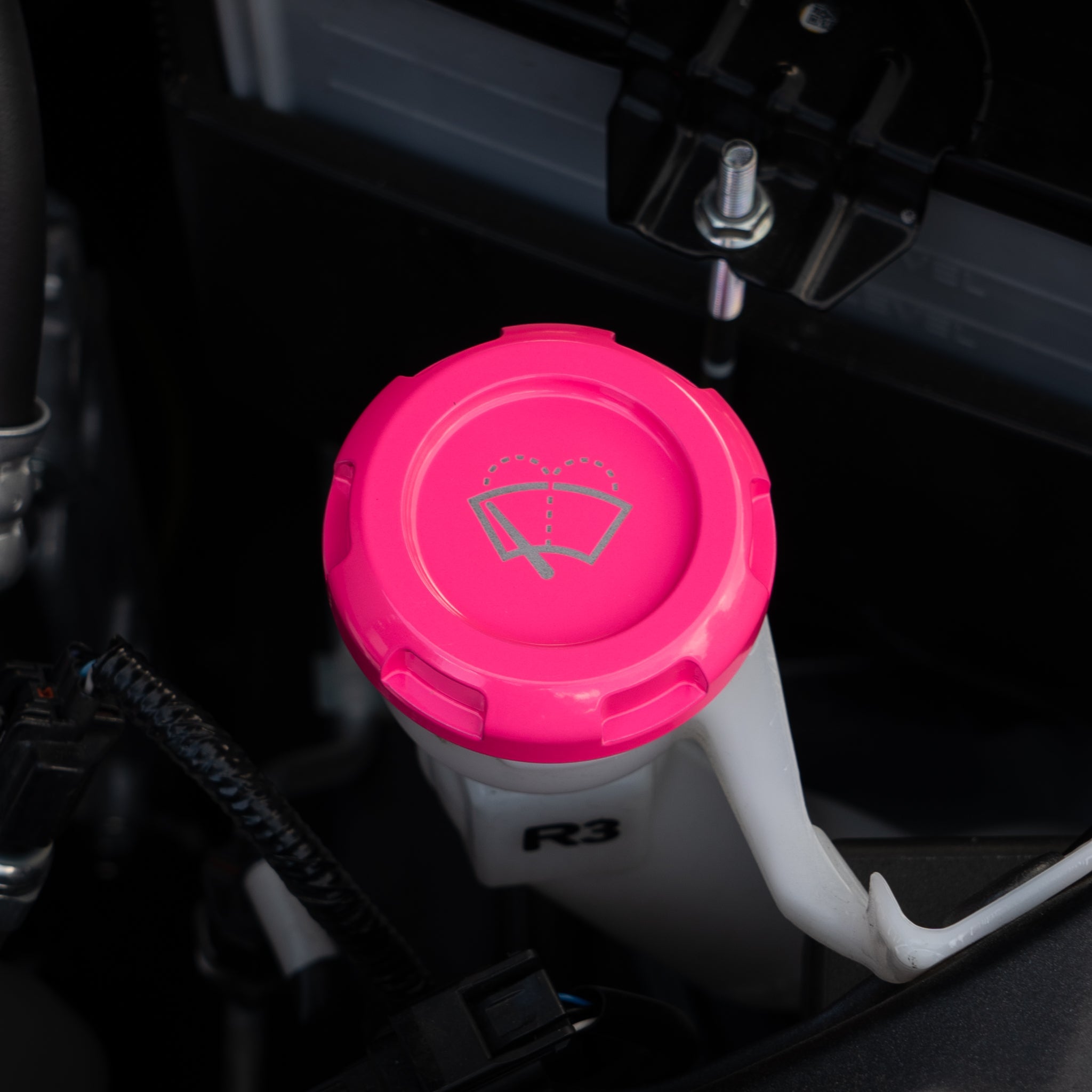 Tapas del compartimento del motor Billetworkz (Subaru Forester XT 2009-2013)