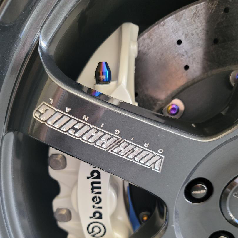 JDC Titanium Brake Bleeder & Cap for Brembo Calipers | JD Customs