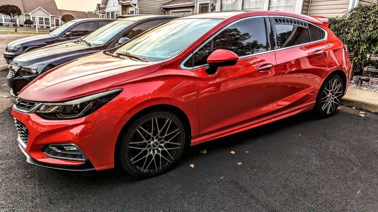 Visual Autowerks Chevy Cruze 1st Gen Window Vents - 1