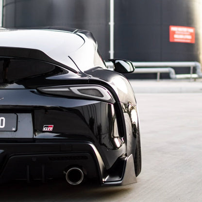 Lente de luz trasera transparente OEM+ Designs para GR Supra (A90/91)