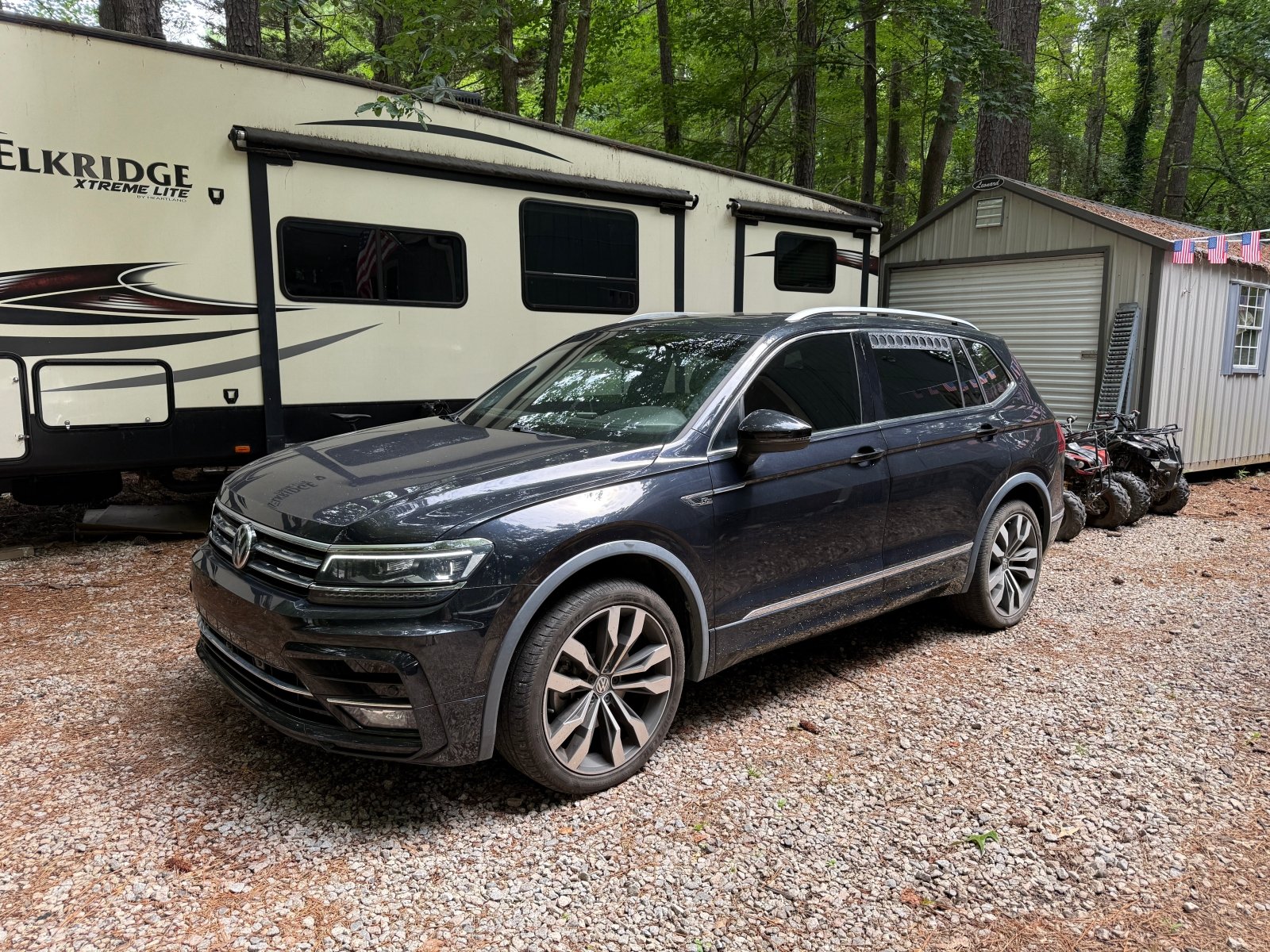 Visual Autowerks VW Tiguan Window Vents (MK2) - 1