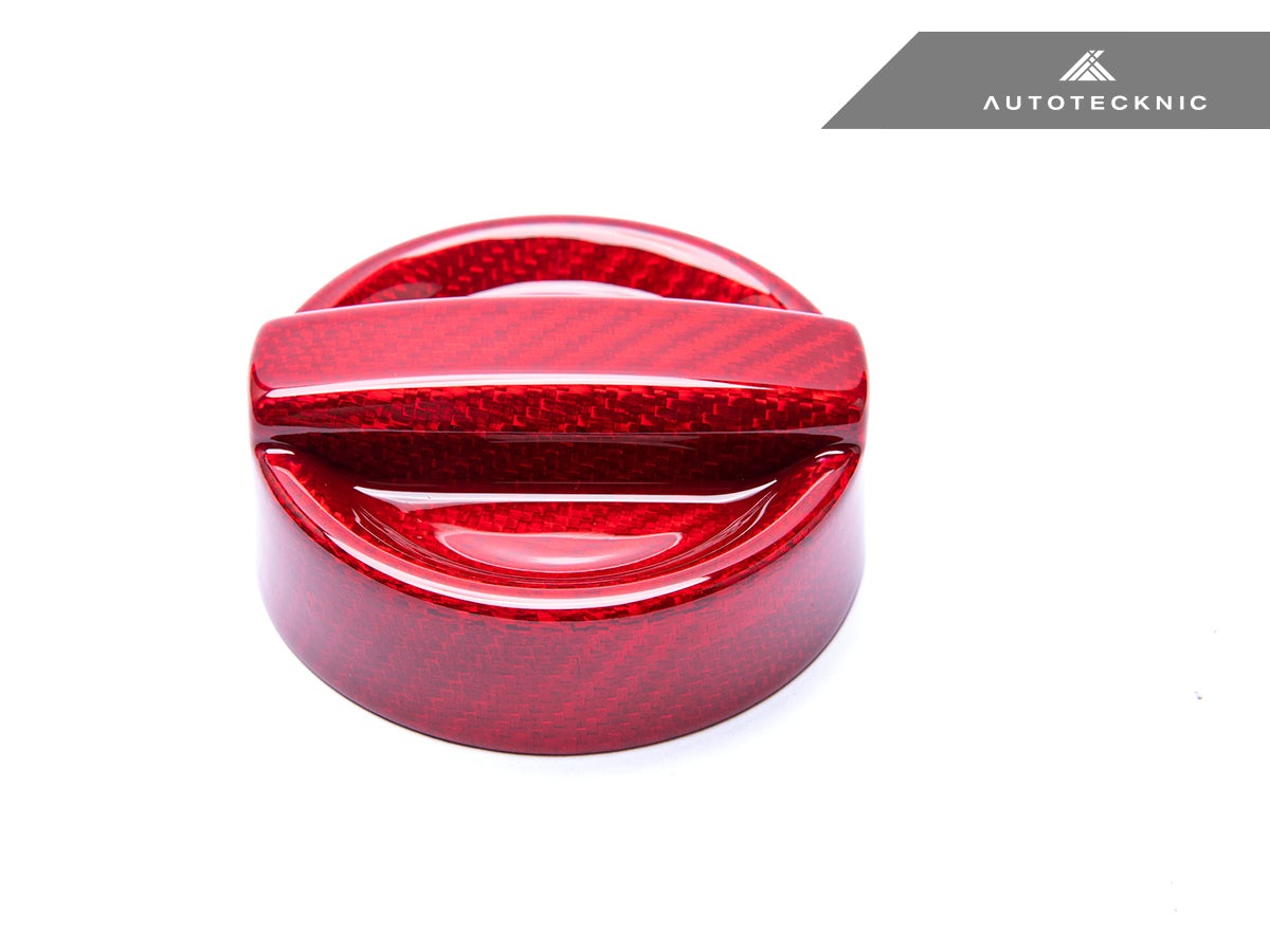 AutoTecknic Dry Carbon Competition Oil Cap Cover - F85 X5M | F86 X6M