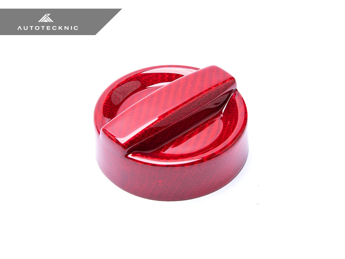 AutoTecknic Dry Carbon Competition Oil Cap Cover - F85 X5M | F86 X6M