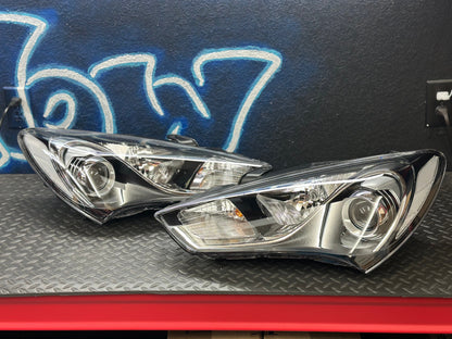 NTXGlow Kdm Reflector Headlights Halogen | 2013-2016 Genesis Coupe
