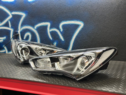 NTXGlow Kdm Reflector Headlights Halogen | 2013-2016 Genesis Coupe