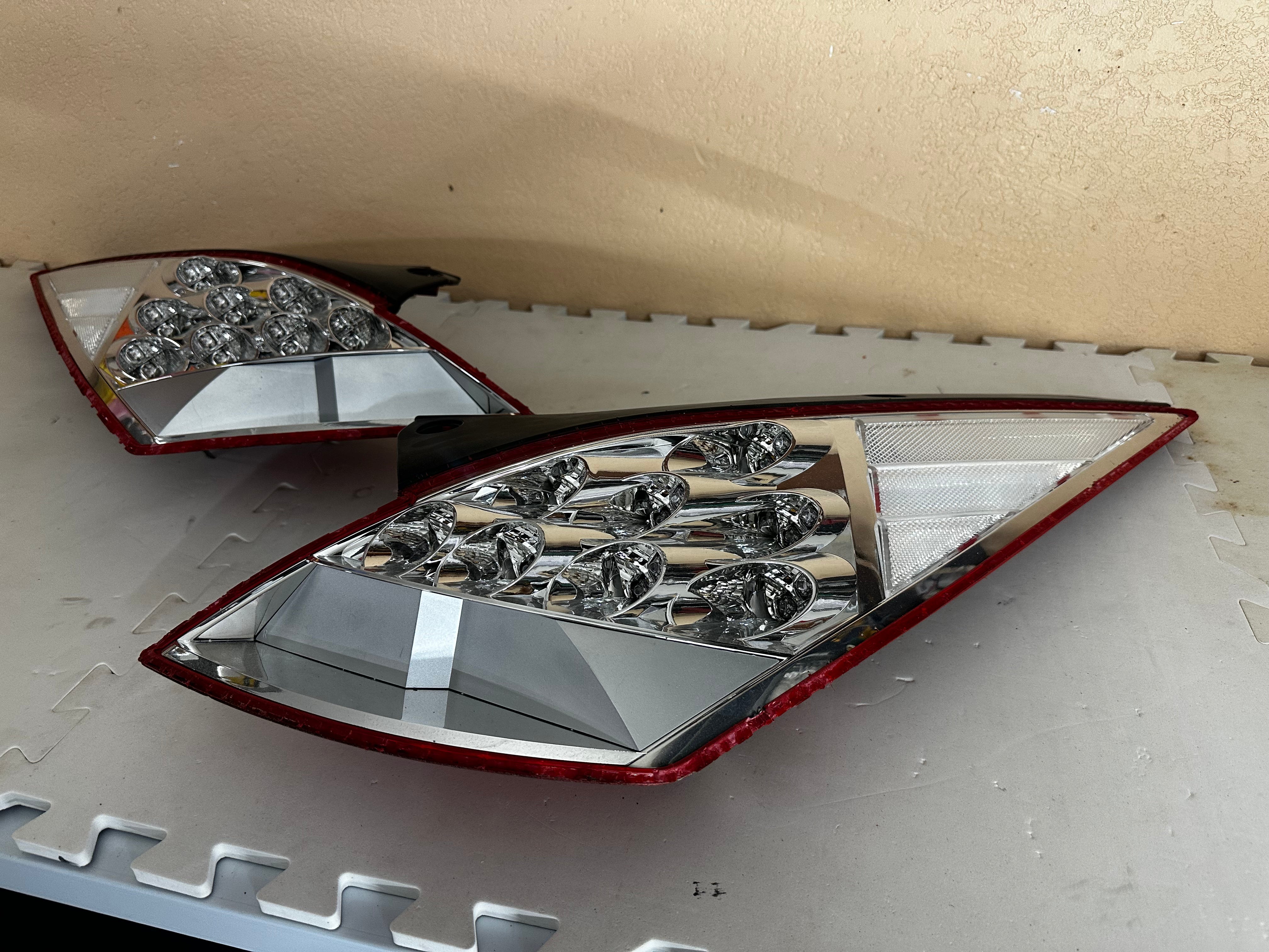 NTXGlow Oem Clear Tail Lights (2003-2008 350z)