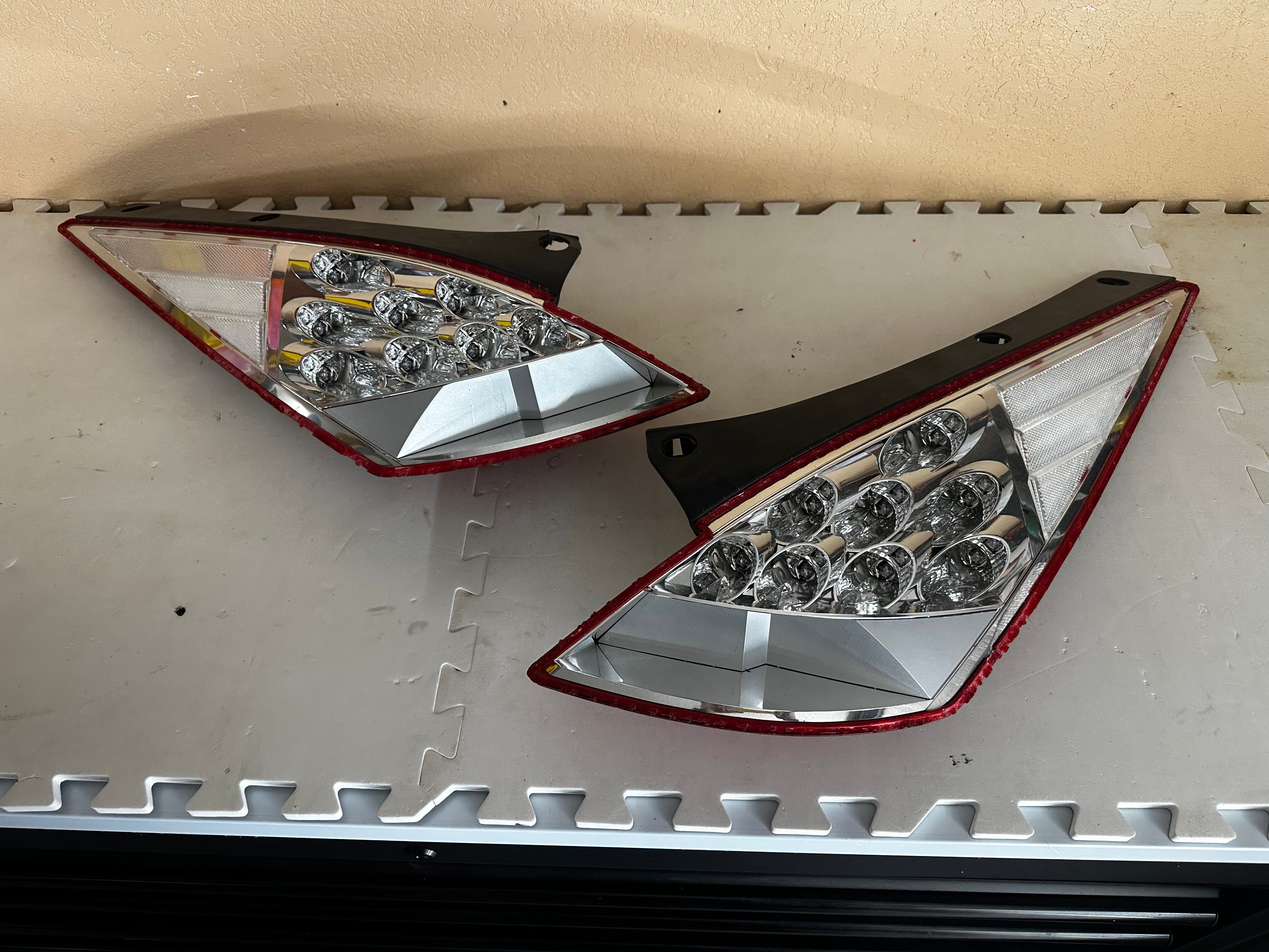 NTXGlow Oem Clear Tail Lights (2003-2008 350z)