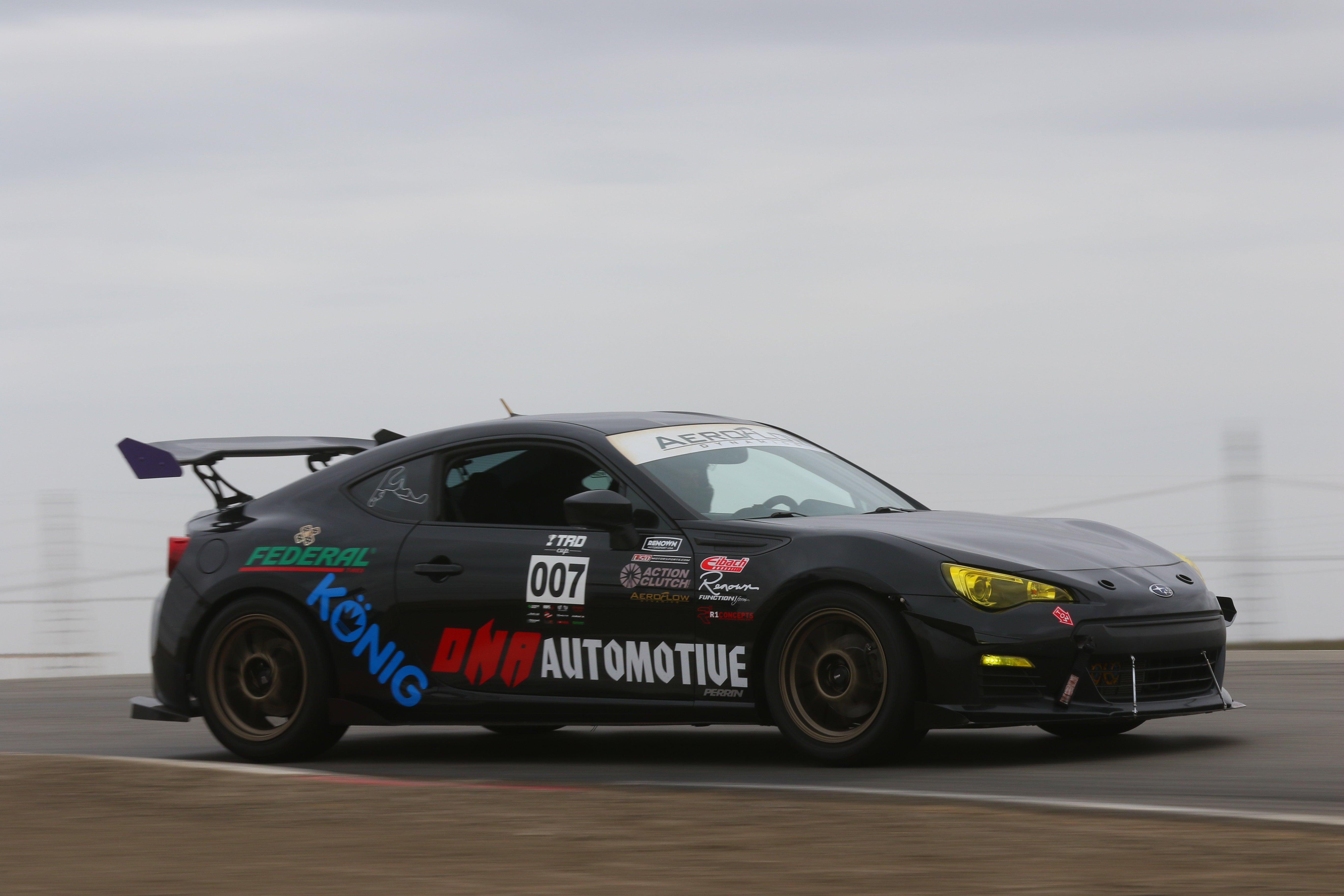 Extensión de faldón lateral Aeroflow Dynamics V2 para Subaru BRZ/Scion FRS (2013-2019)