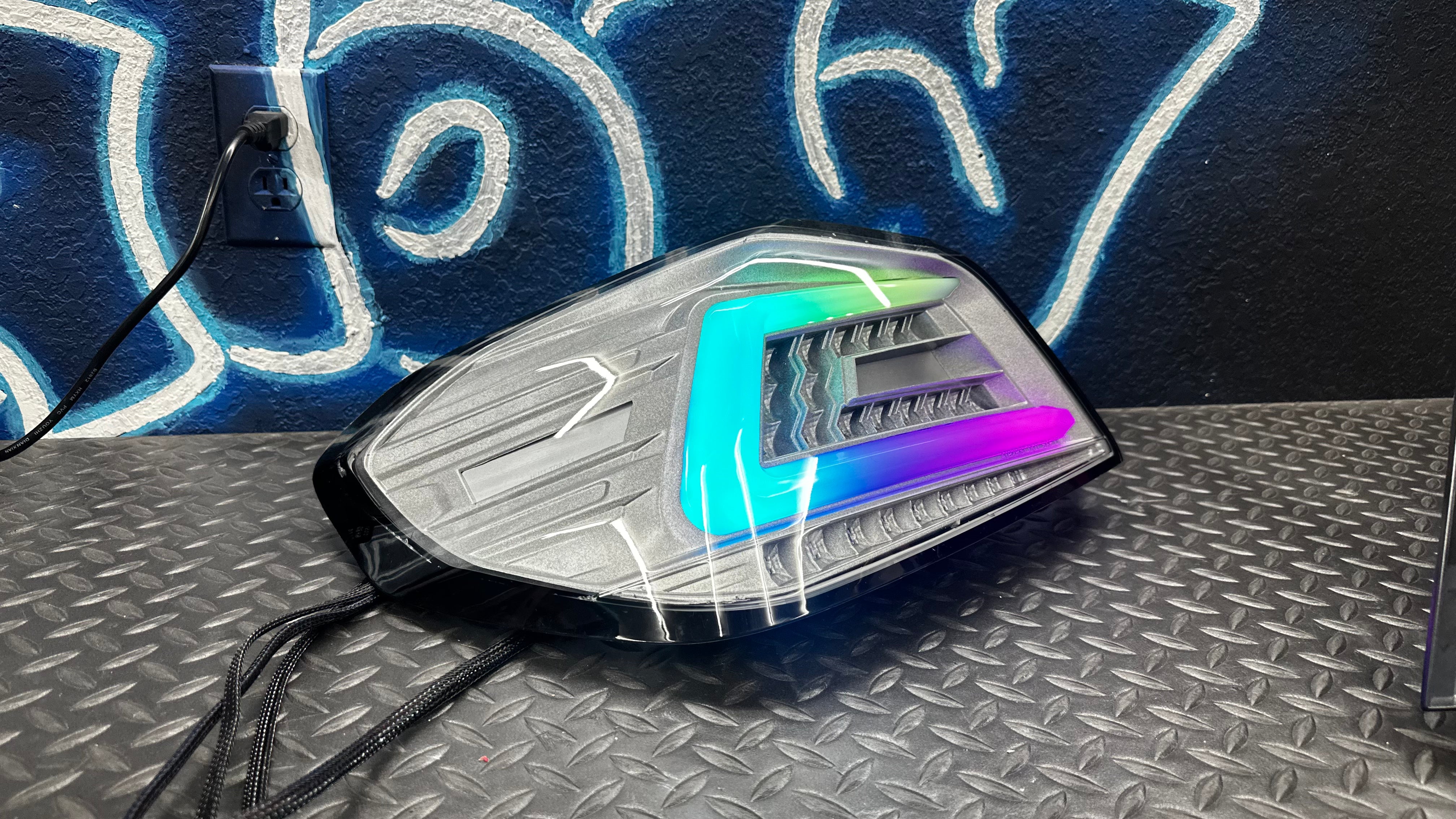 NTXGlow Clear Color Shifting Spec D Tail Lights | 2015-2021 Subaru WRX - 16