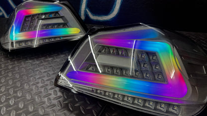 NTXGlow Clear Color Shifting Spec D Tail Lights | 2015-2021 Subaru WRX - 18