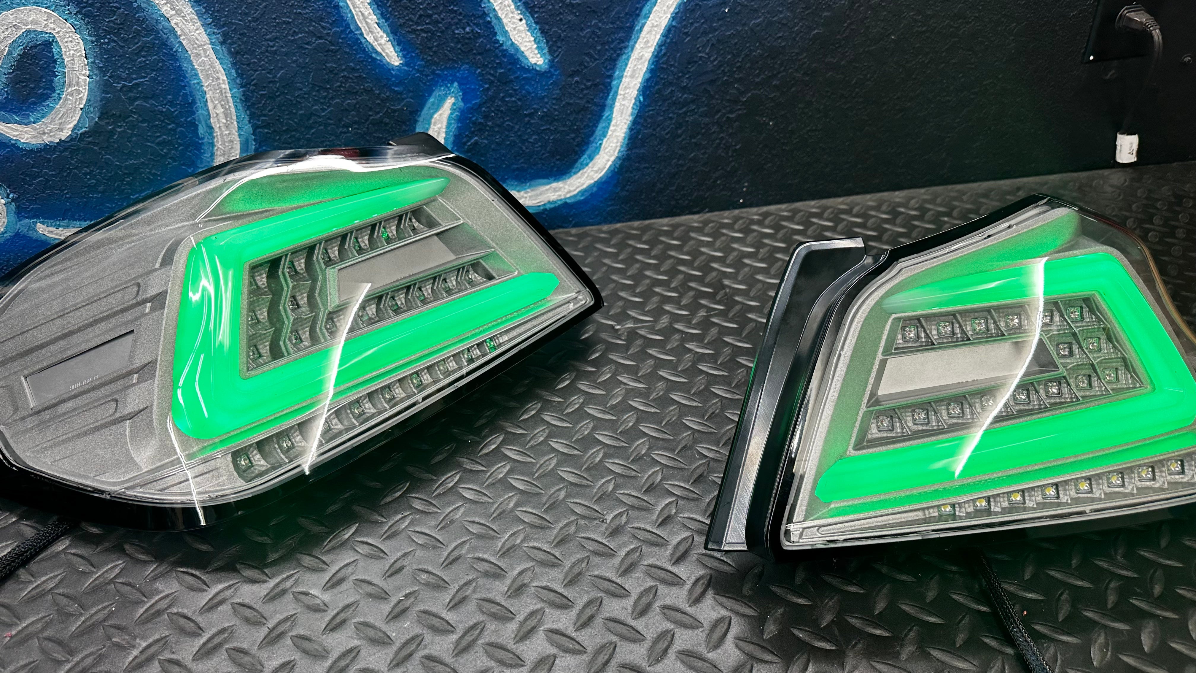 NTXGlow Clear Color Shifting Spec D Tail Lights | 2015-2021 Subaru WRX - 22