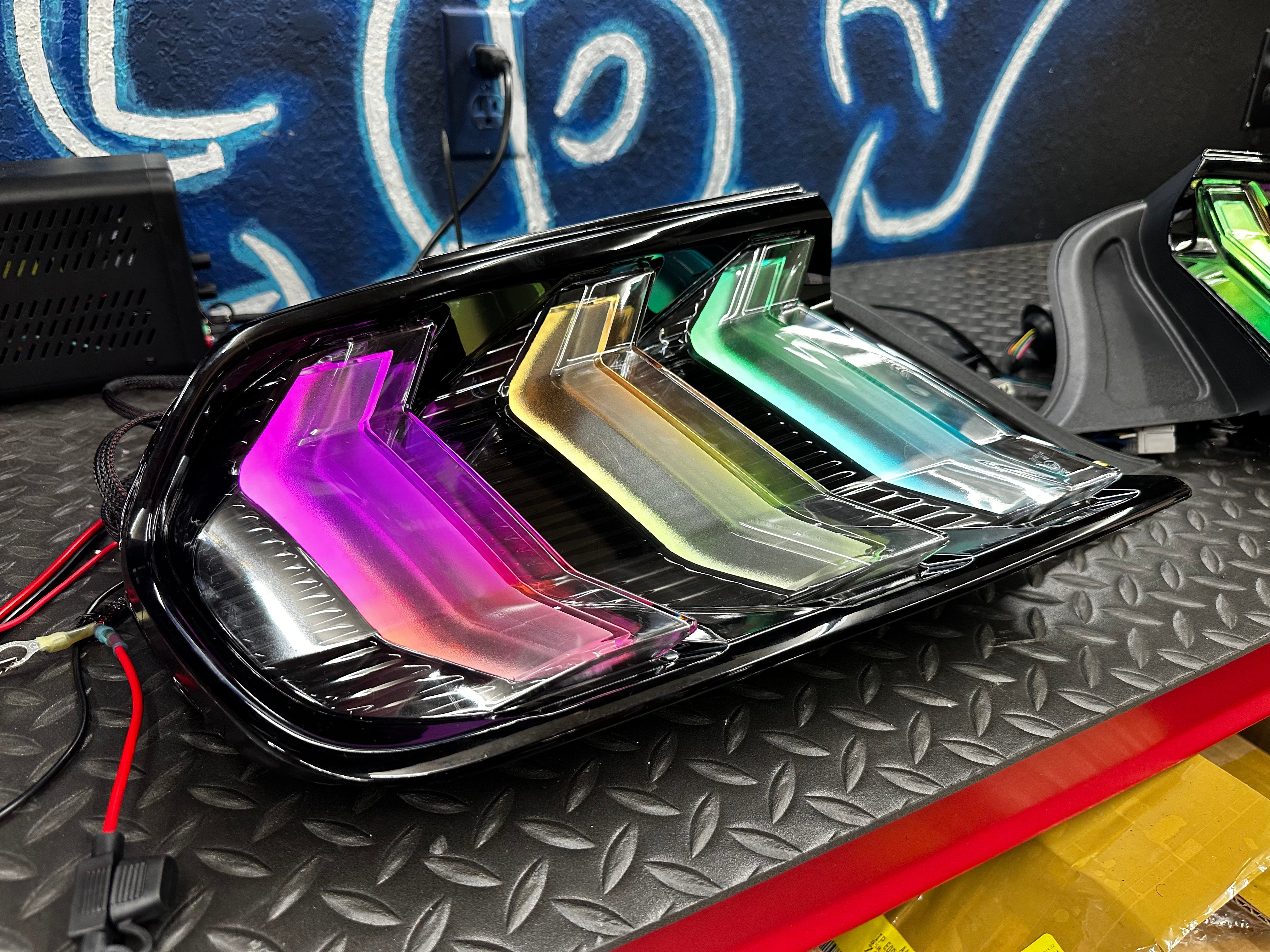 NTXGlow RGB Tail Lights | 2015-2023 Ford Mustang