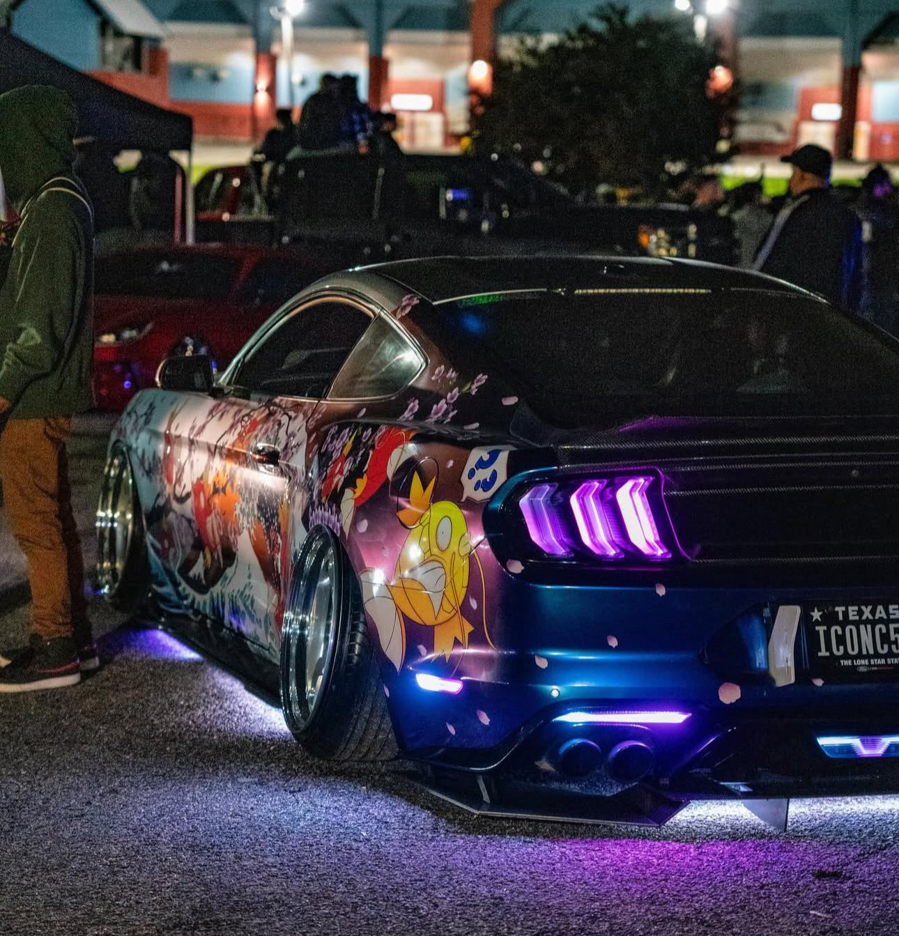 NTXGlow RGB Tail Lights | 2015-2023 Ford Mustang - 1