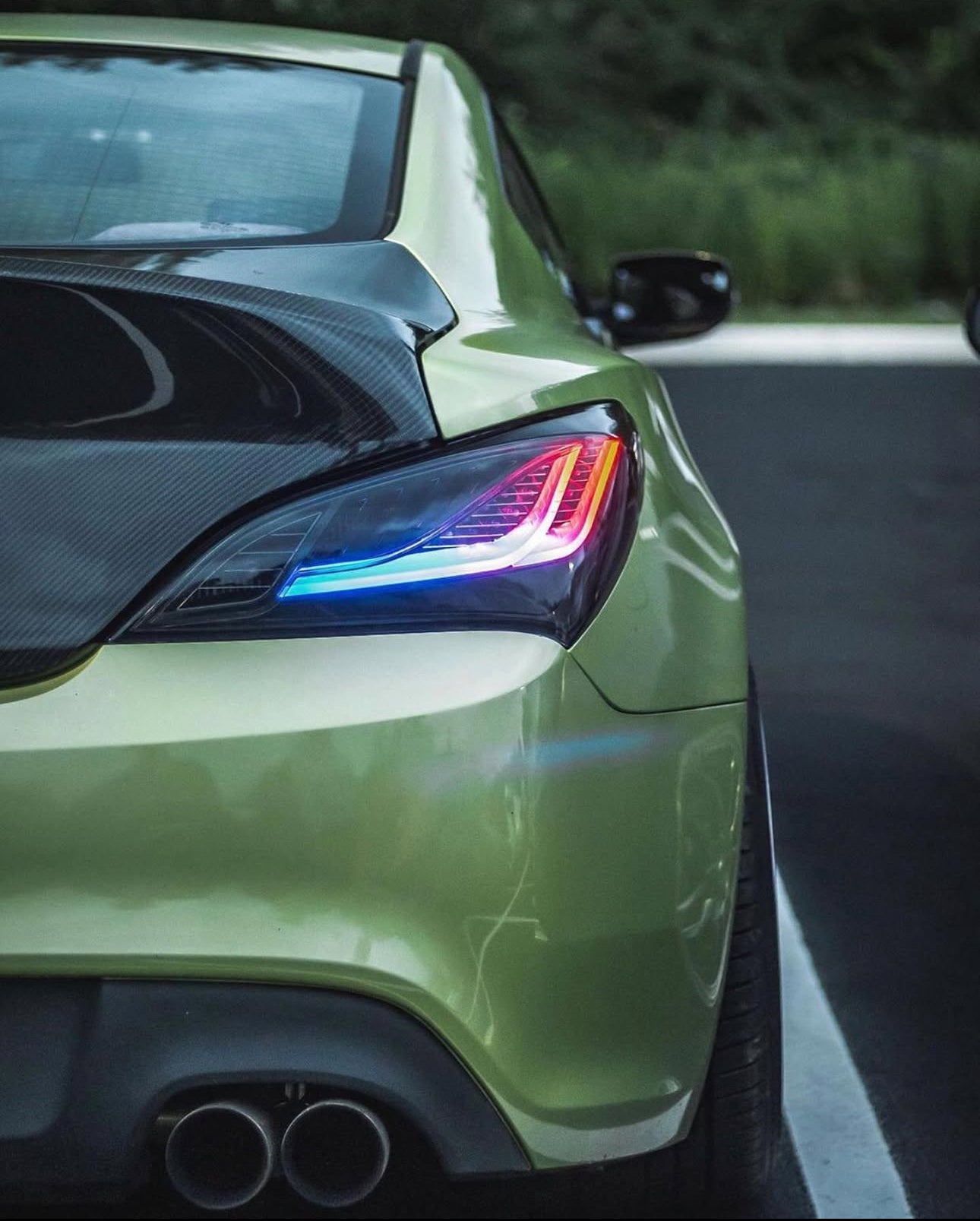 NTXGlow Black Eagle Eye Tail Lights | 2010-2016 Hyundai Genesis Coupe