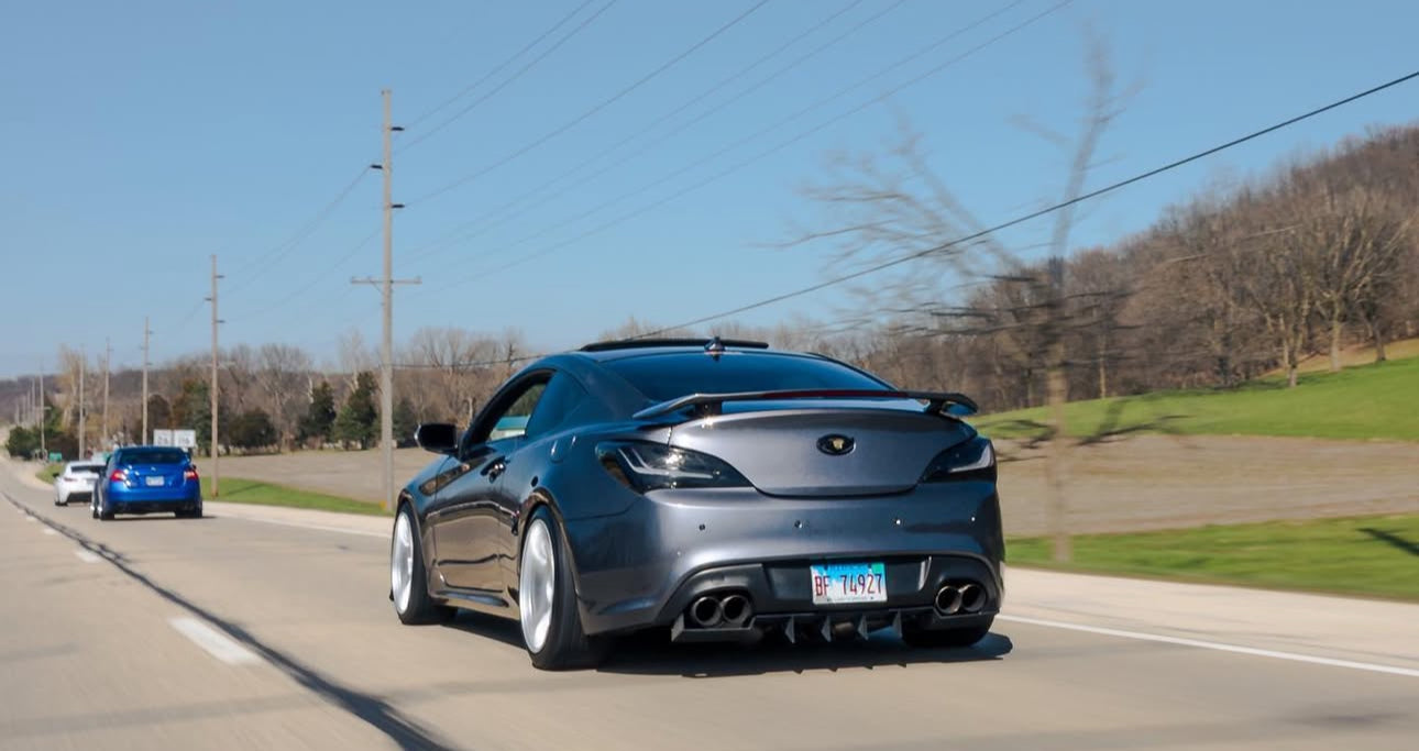 NTXGlow Black Eagle Eye Tail Lights | 2010-2016 Hyundai Genesis Coupe