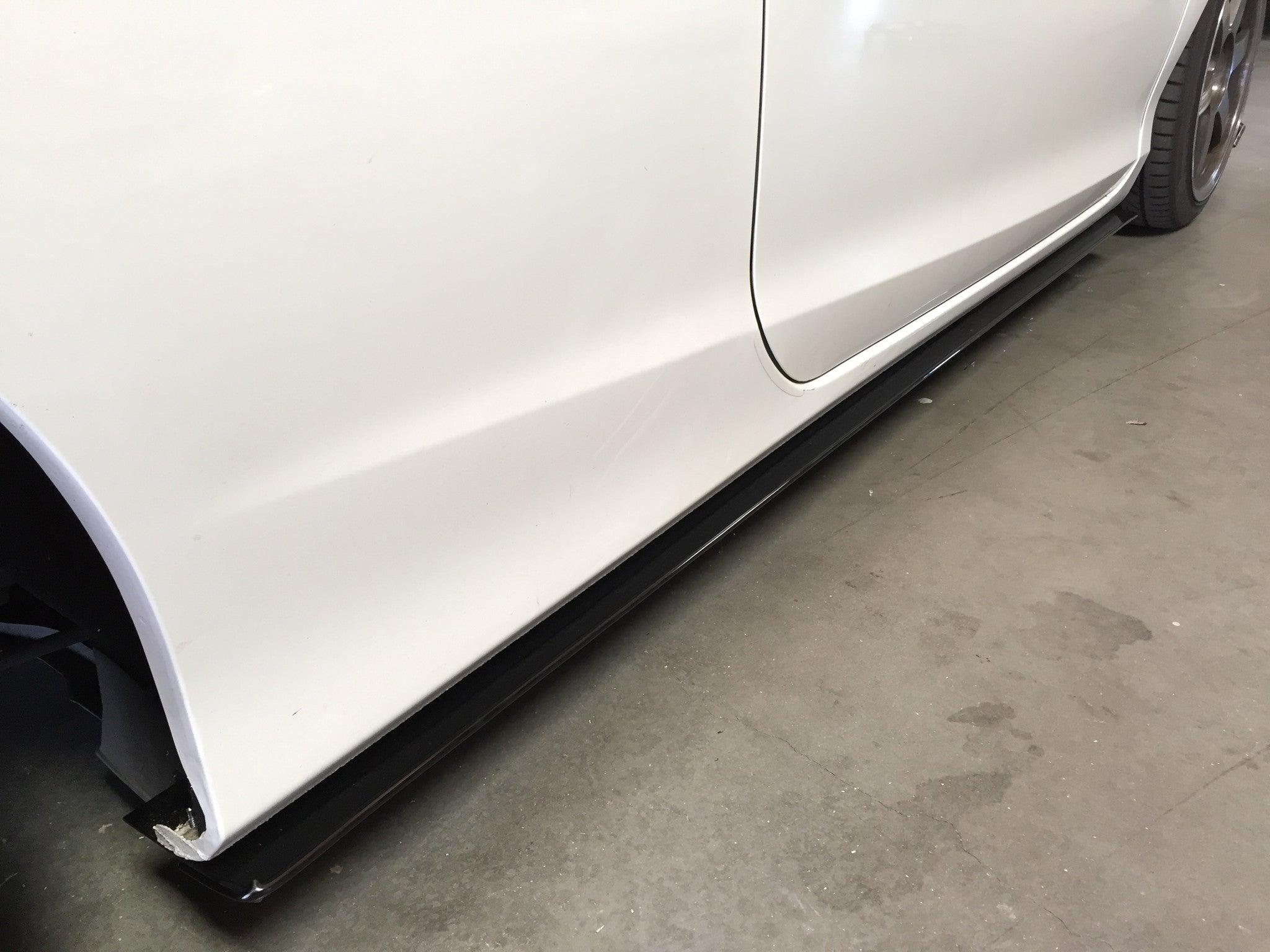 Aeroflow Dynamics 2013-2017 Honda Accord Side Skirt Extension V1 (Coupe)