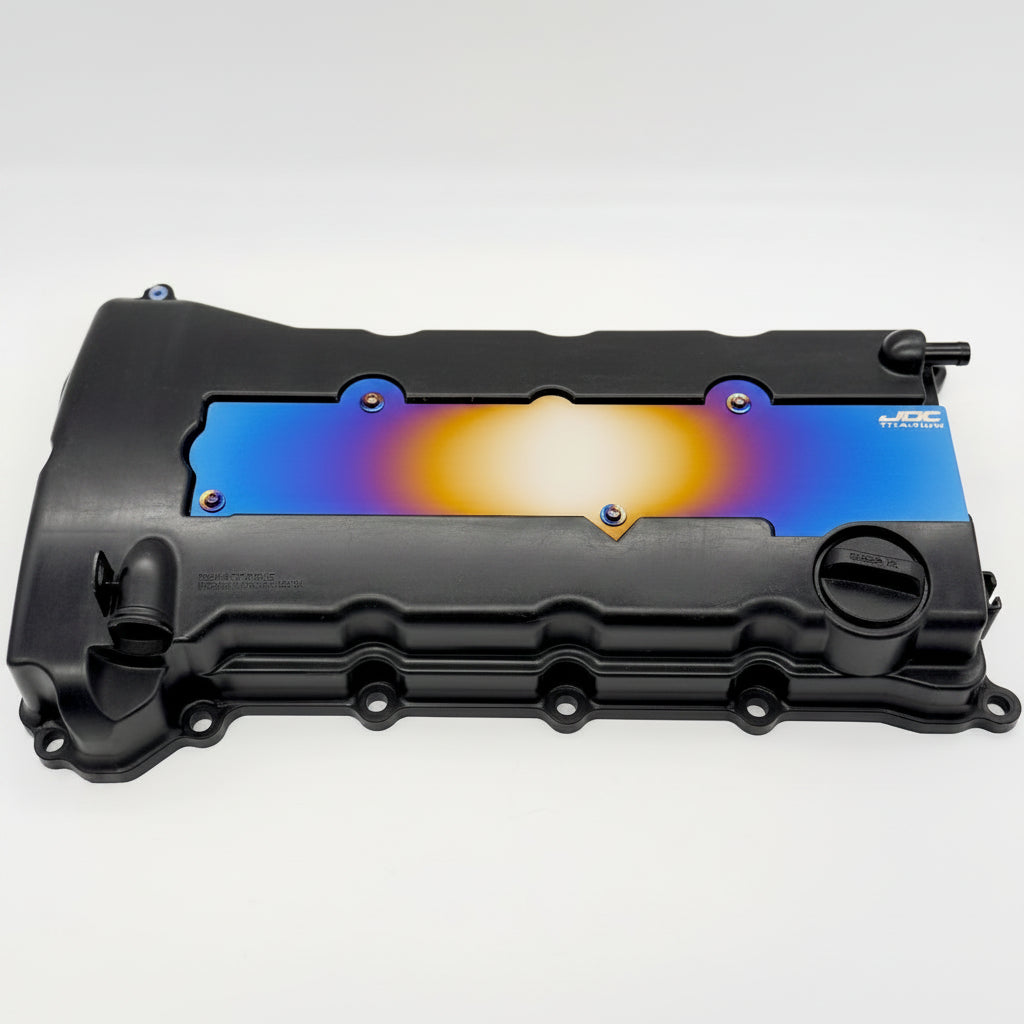 Tapa de bujía de titanio JDC (Evo X)