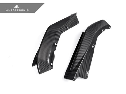 Juego de divisores traseros AutoTecknic de carbono seco con especificaciones OEM - G80 M3 | G82 M4 