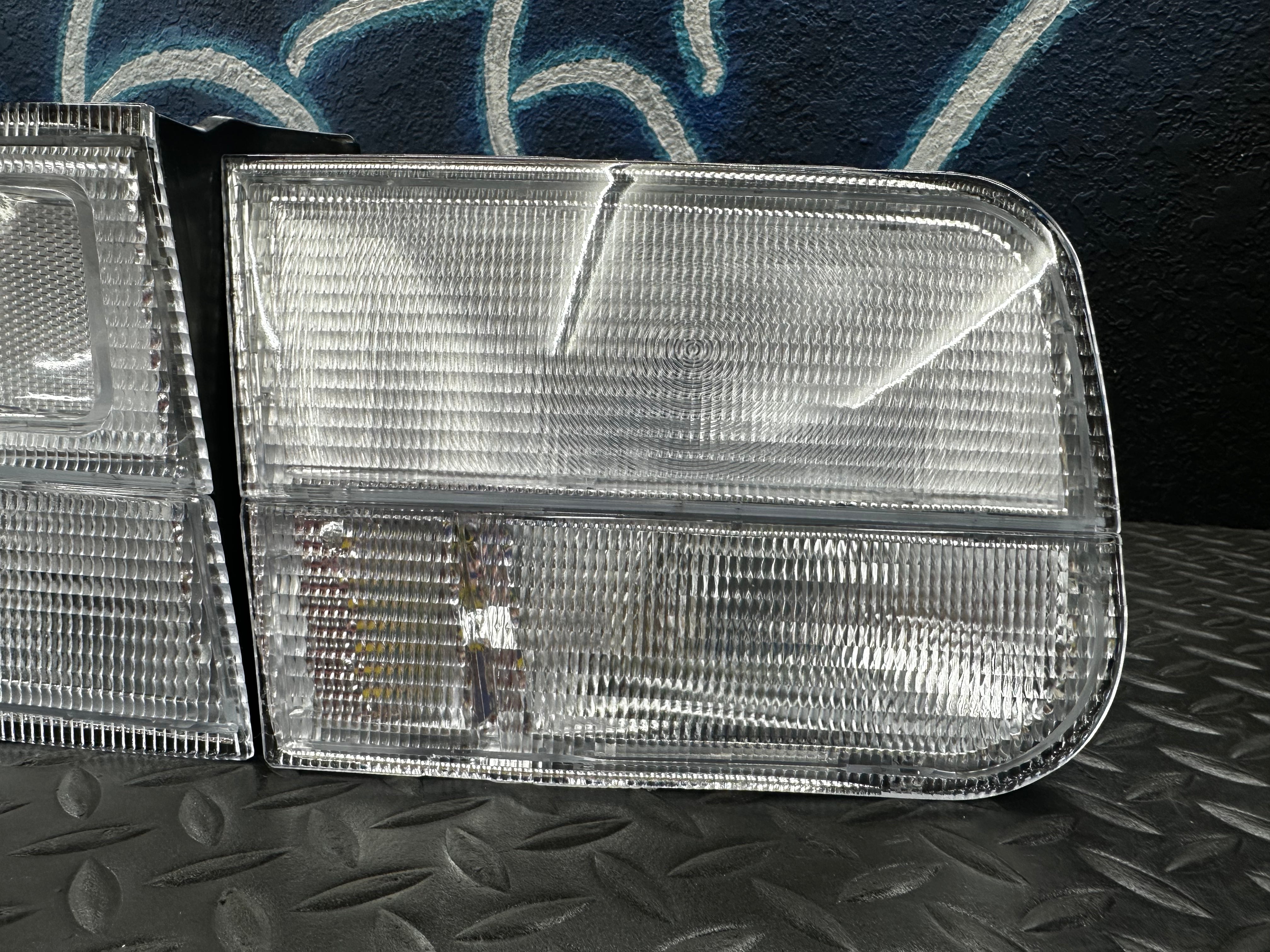 NTXGlow Jdm Clear 4pcs Rear Tail Light (1996-2000 Honda Civic 2d Coupe)