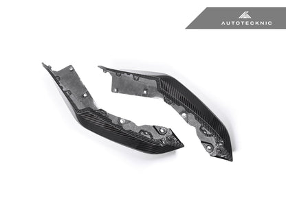 Juego de divisores traseros AutoTecknic de carbono seco con especificaciones OEM - G80 M3 | G82 M4 