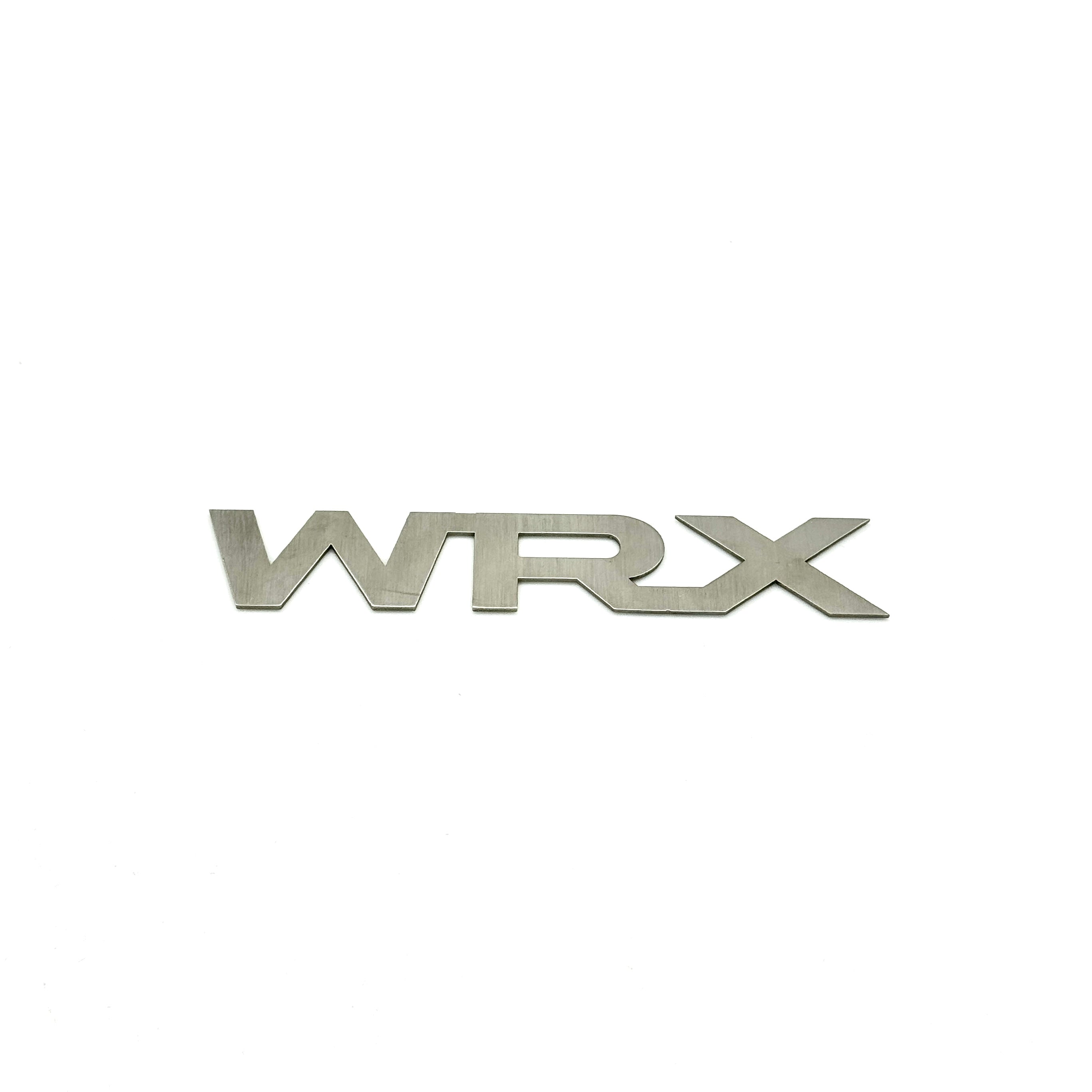 JDC Titanium "WRX" Trunk Badge (15+ WRX)
