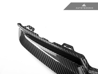 Juego de divisores traseros AutoTecknic de carbono seco con especificaciones OEM - G80 M3 | G82 M4 