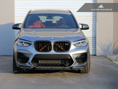 AutoTecknic Dry Carbon Fiber Bumper Trim - F97 X3M | F98 X4M Pre-LCI