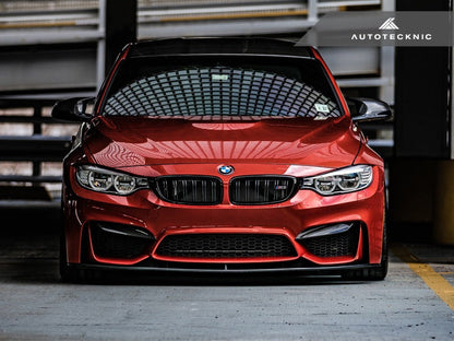 Molduras de parachoques de alto rendimiento de carbono seco AutoTecknic - F80 M3 | F82/ F83 M4