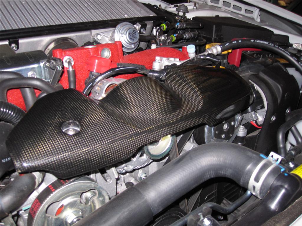 APR Carbon Fiber Alternator Cover (2008-2014 Subaru Impreza WRX/ STI)