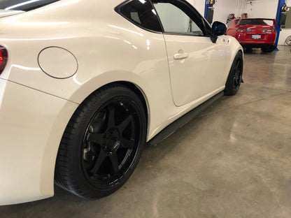 Aeroflow Dynamics Side Skirt Extension V1 (2017-2019 Toyota GT86)