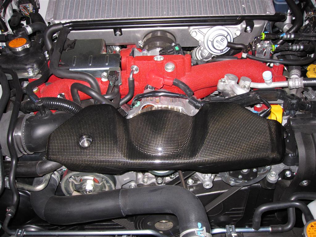 APR Carbon Fiber Alternator Cover (2008-2014 Subaru Impreza WRX/ STI)