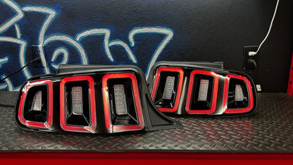 NTXGlow RGB Euro Style Tail Lights | 2010-2014 Ford Mustang