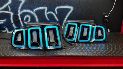 NTXGlow RGB Euro Style Tail Lights | 2010-2014 Ford Mustang