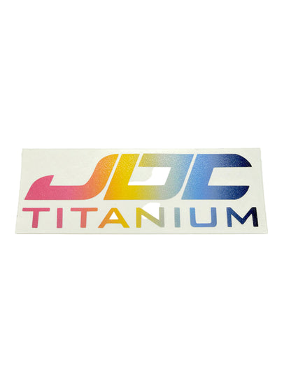 JDC Titanium Vinyl Logo