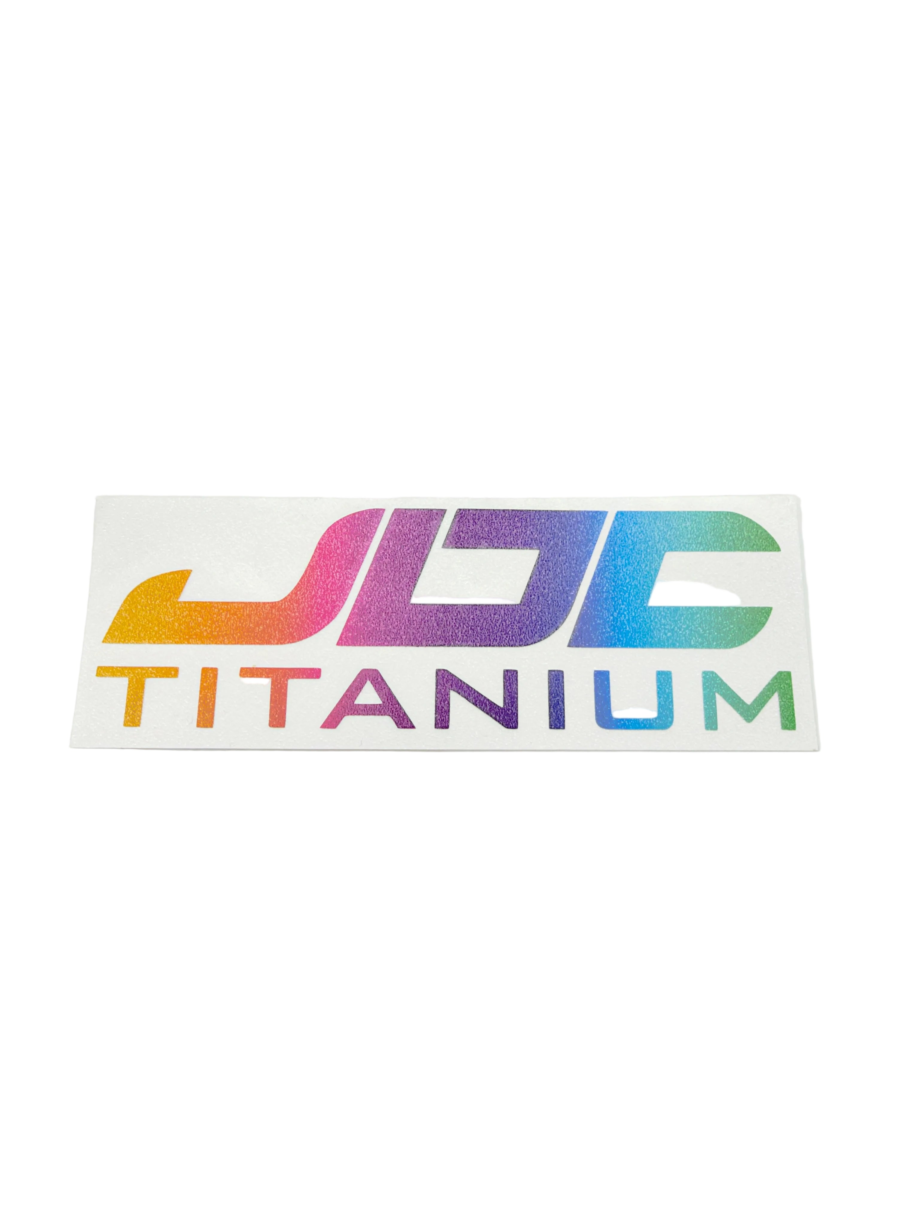 JDC Titanium Vinyl Logo