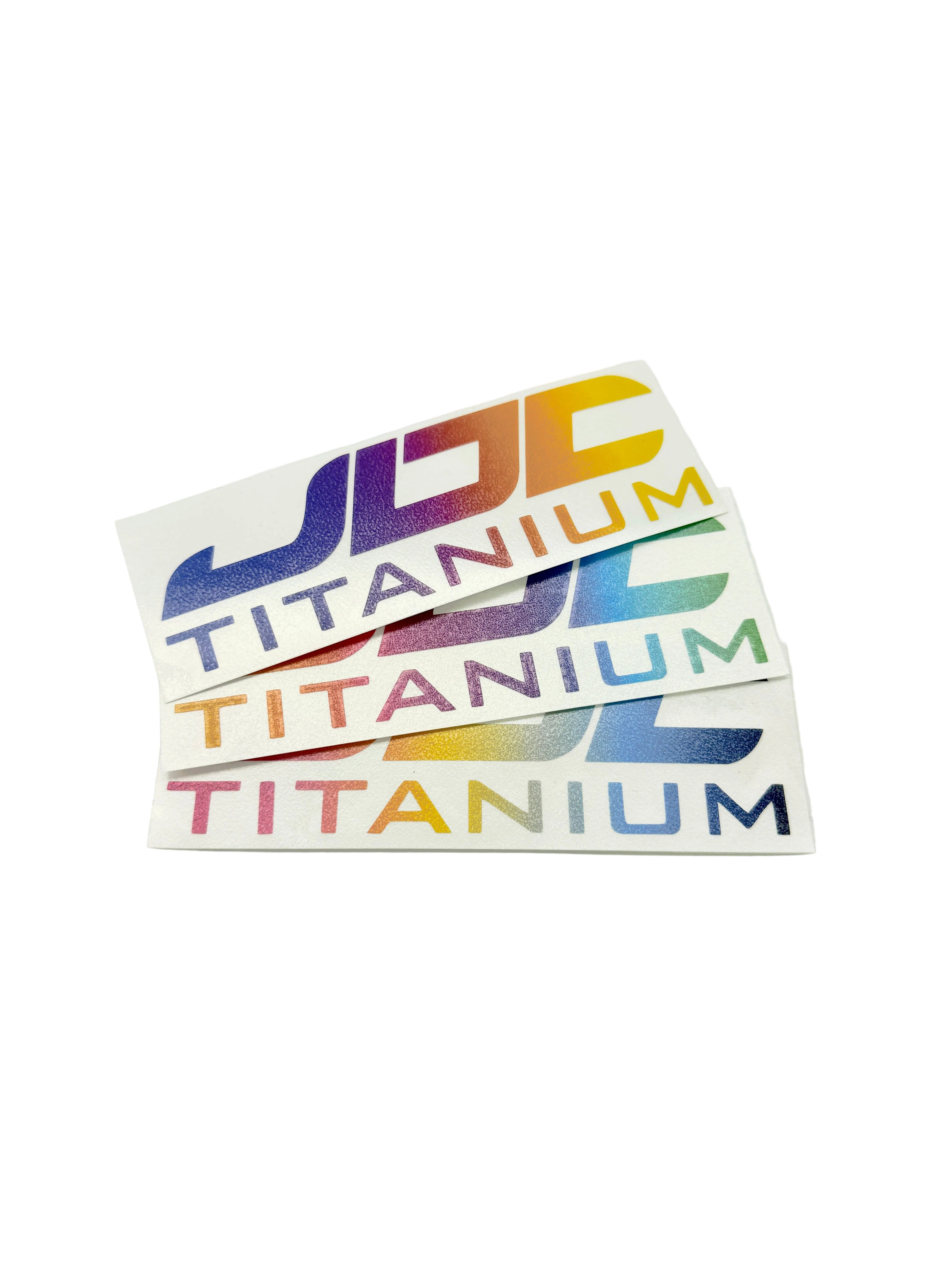 JDC Titanium Vinyl Logo