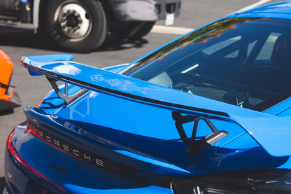 APR Carbon Fiber Gurney Flap (2020-2023 Porsche 718 Cayman GT4)