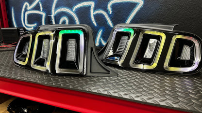 NTXGlow RGB Euro Style Tail Lights | 2010-2014 Ford Mustang