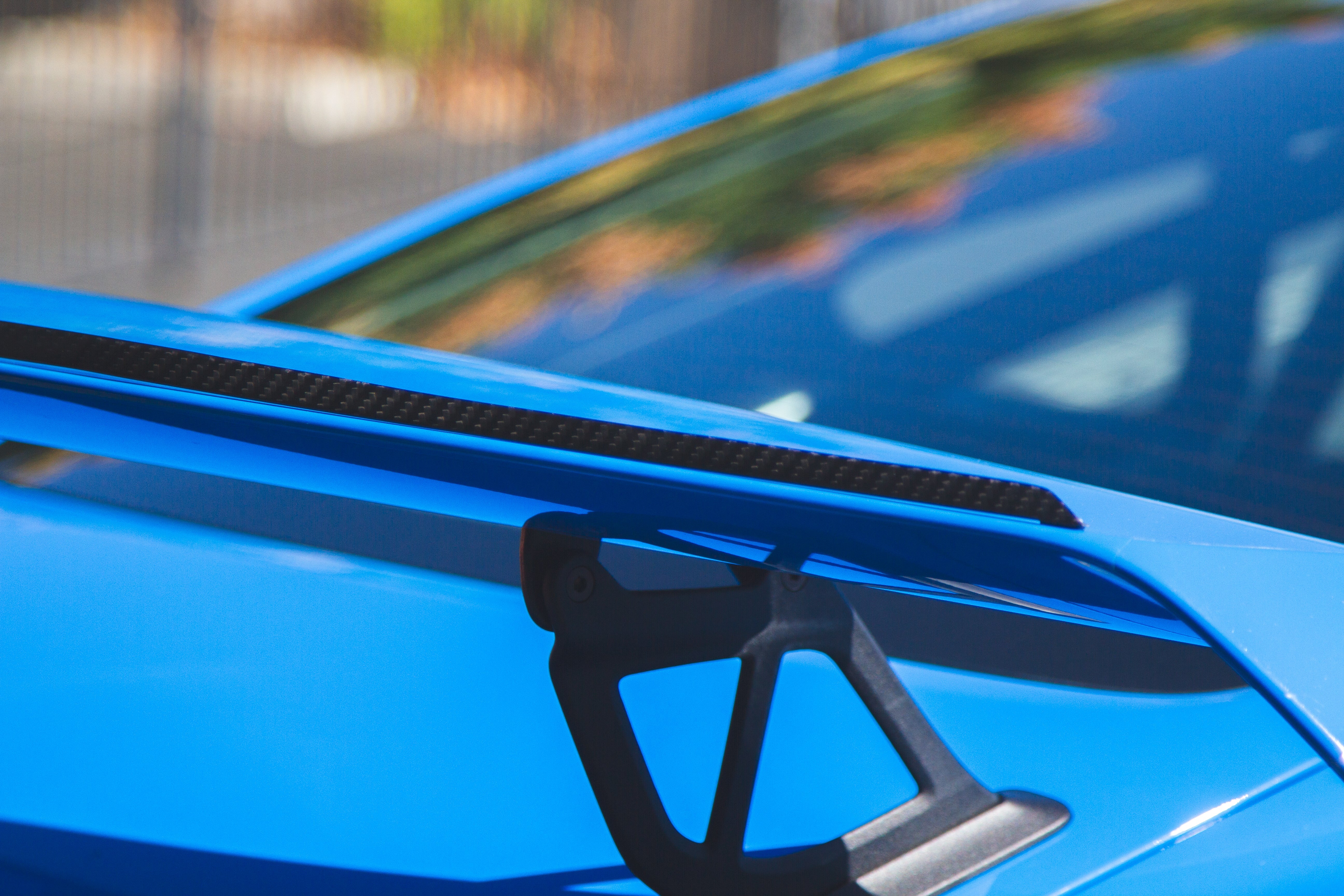 APR Carbon Fiber Gurney Flap (2020-2023 Porsche 718 Cayman GT4)