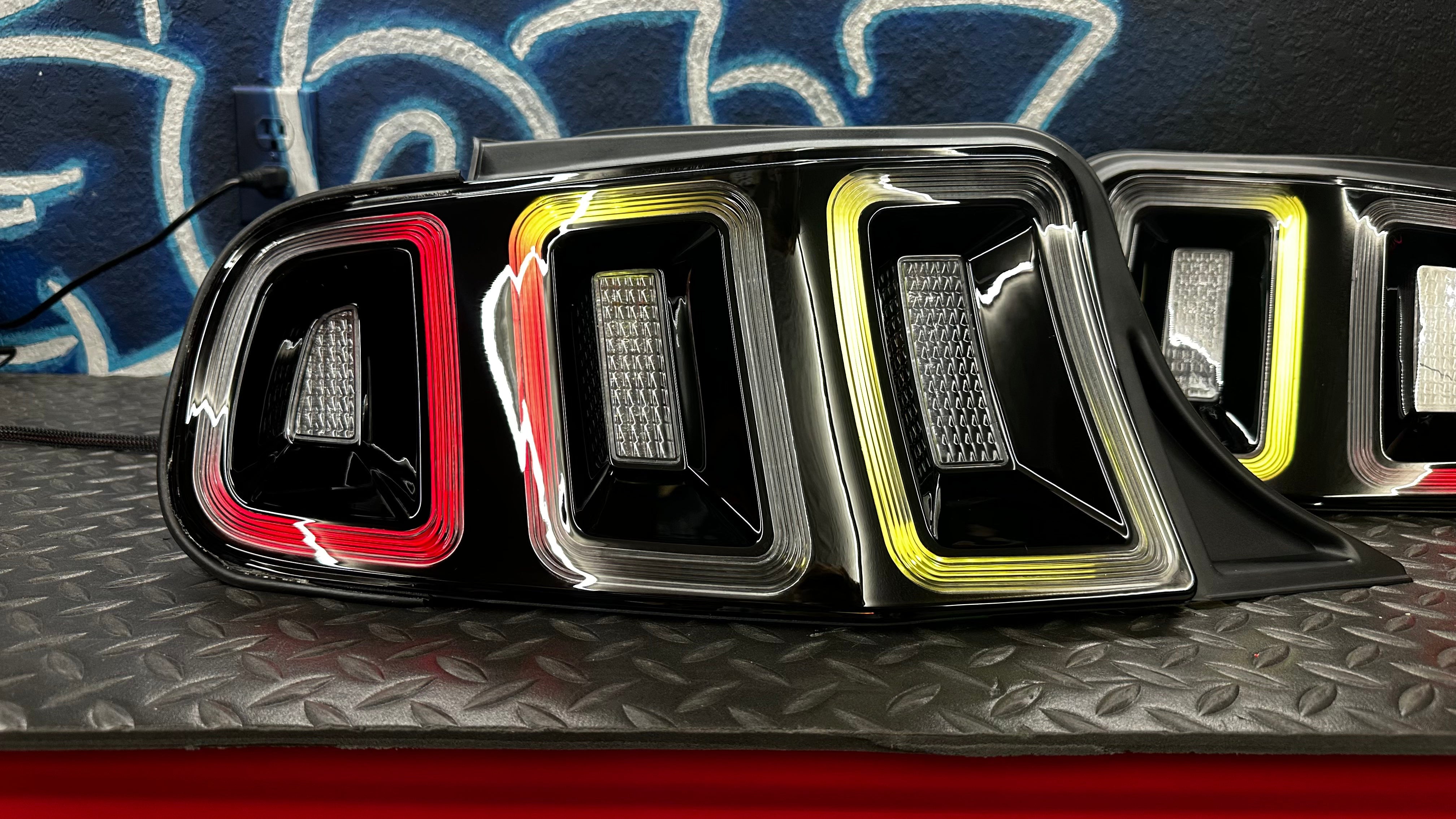 NTXGlow RGB Euro Style Tail Lights | 2010-2014 Ford Mustang