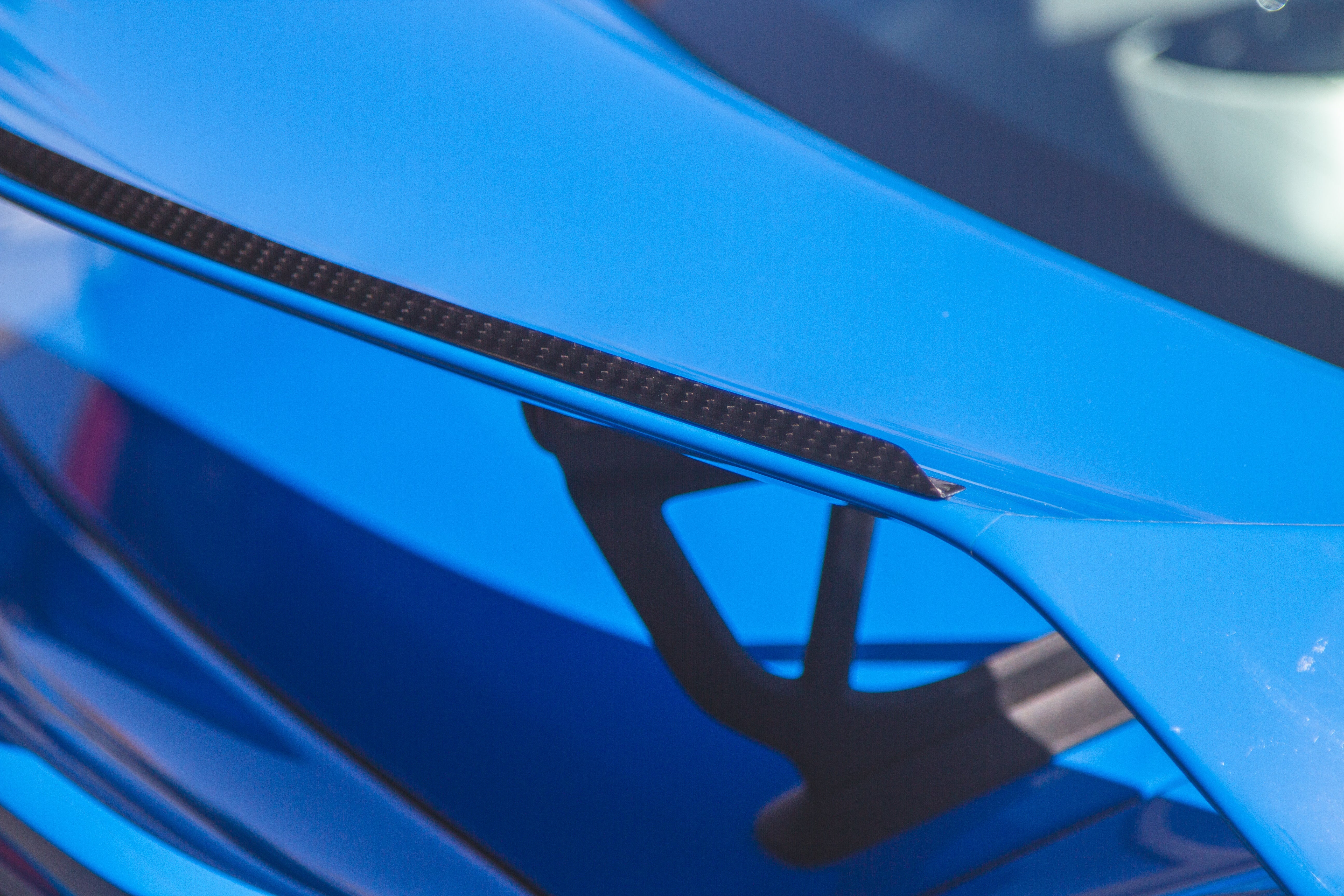 APR Carbon Fiber Gurney Flap (2020-2023 Porsche 718 Cayman GT4)