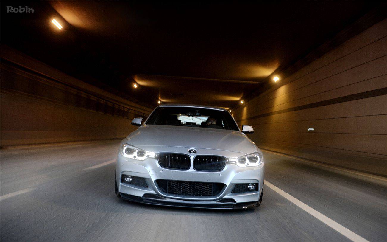 Carbonado 2011-2019 BMW 3 Series F30   F35 M-Tech GV Style Carbon Fiber Front Lip