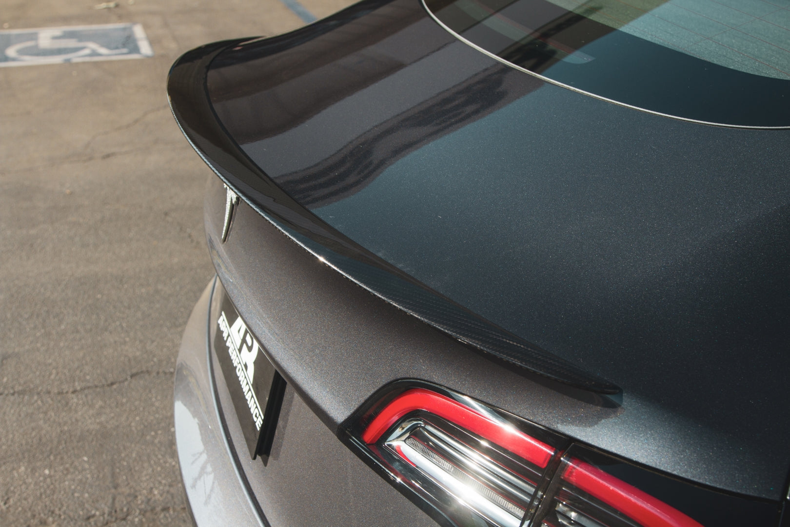 APR Carbon Fiber Rear Deck Spoiler (2017-2023 Tesla Model 3)