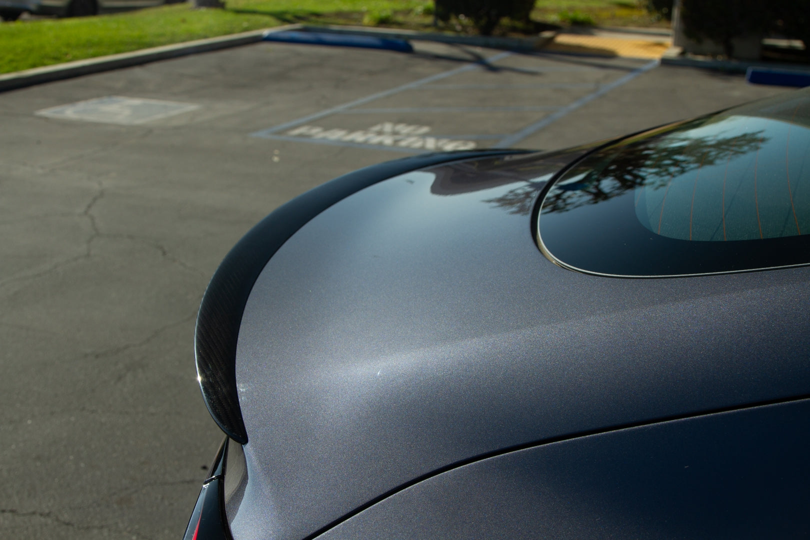 APR Carbon Fiber Rear Deck Spoiler (2017-2023 Tesla Model 3)