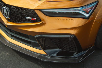 Deflector de aire delantero/borde de fibra de carbono APR (Acura Integra Type S 2024+)