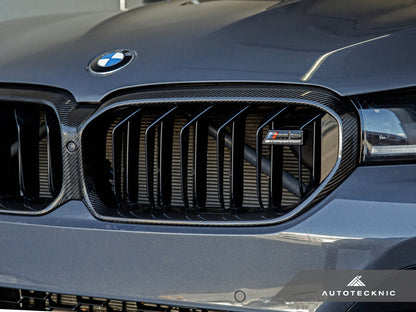 Reemplazo de rejilla de carbono seco AutoTecknic - F90 M5 LCI